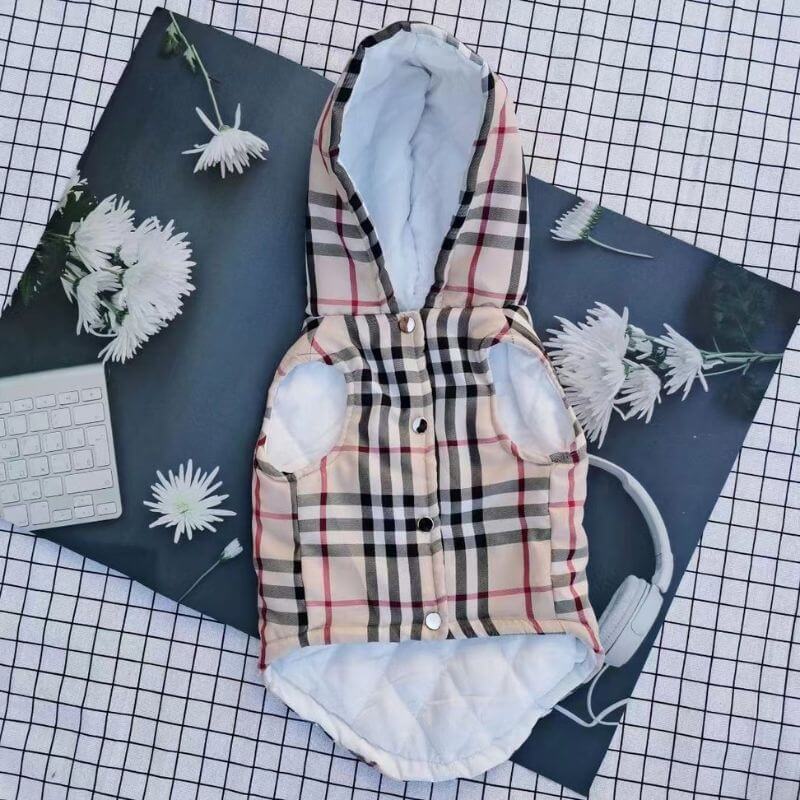 Plaid Cocker Spaniel Vest